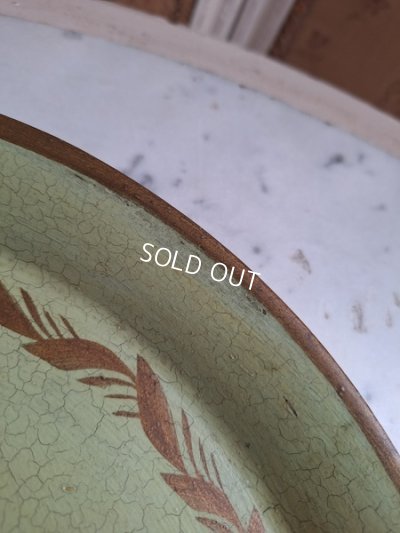 画像7: ティン花柄トレイ