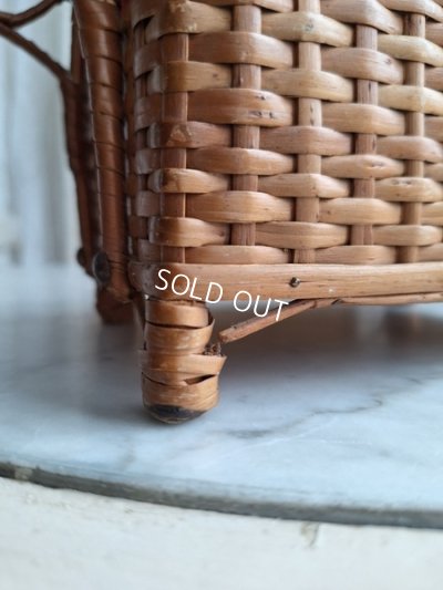 画像18: アンティークソーイングバスケット