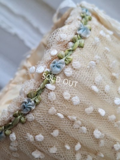 画像2: アンティークレースバスケット