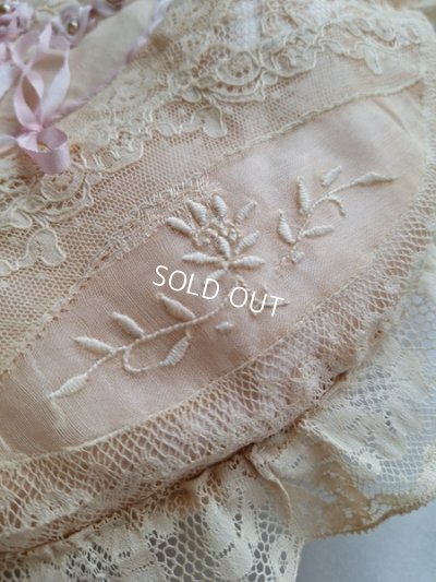 画像11: アンティークレースクッション