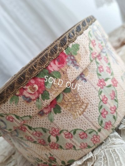 画像4: 花かご柄カルトナージュボックス