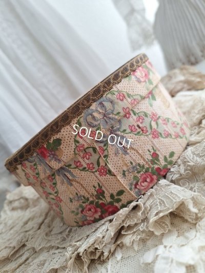 画像6: 花かご柄カルトナージュボックス