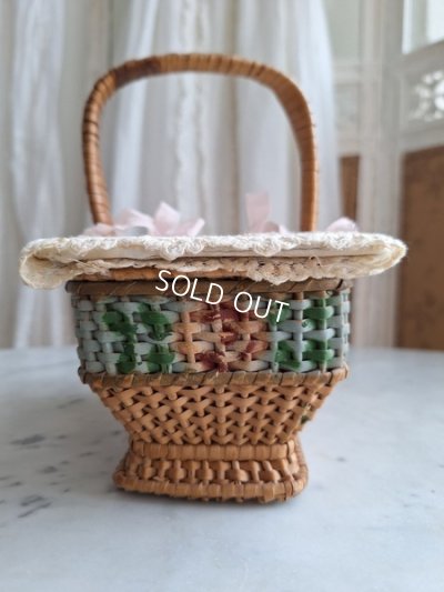 画像12: アンティークローズパニエ