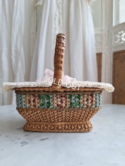 画像13: アンティークローズパニエ