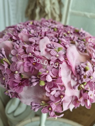 画像8: アンティーク布花ハット