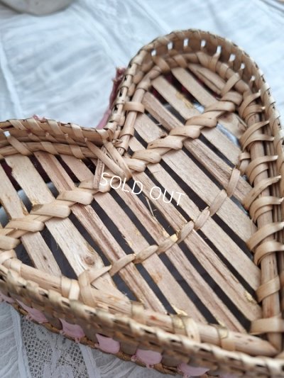 画像9: アンティークリボン装飾バスケット