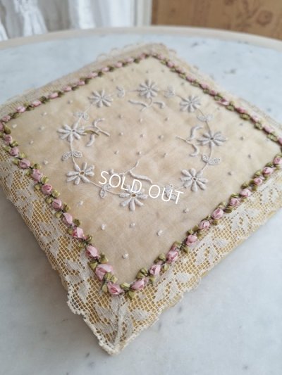 画像4: アンティークレースロココ装飾ボックス