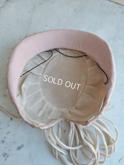 画像5: アンティーク布花ハット