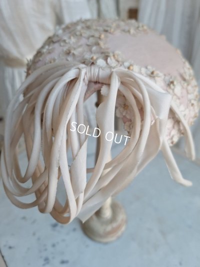 画像8: アンティーク布花ハット