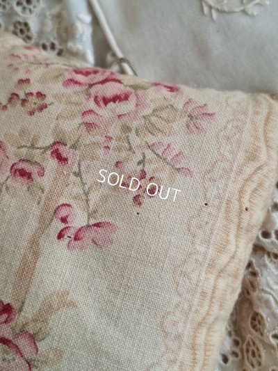 画像10: フレンチローズ柄クッション