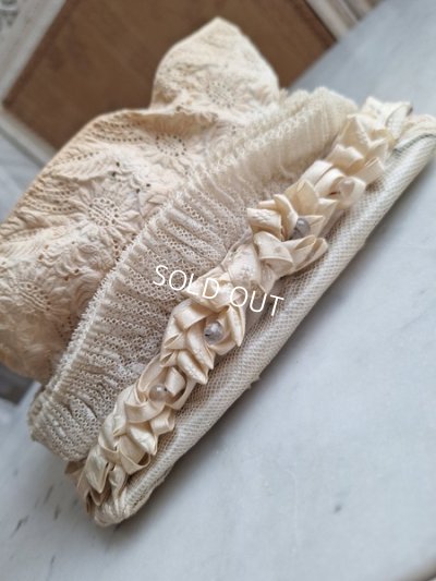 画像7: アンティークレースパニエ