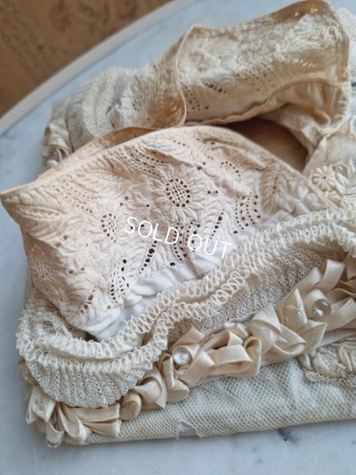 画像16: アンティークレースパニエ