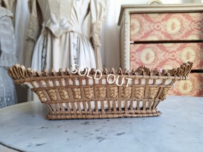 画像12: フレンチファブリック装飾バスケット