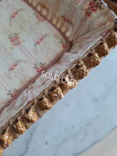 画像13: フレンチファブリック装飾バスケット