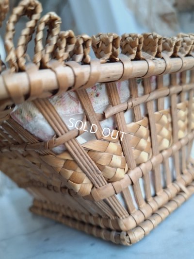 画像17: フレンチファブリック装飾バスケット