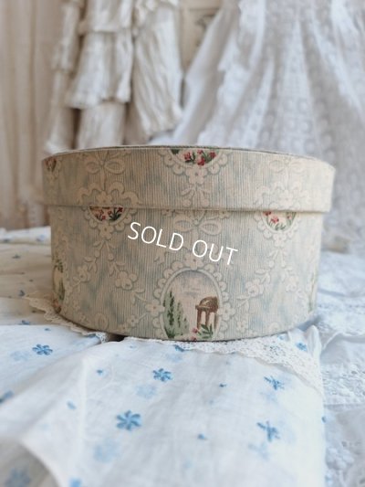 画像8: アンティークカルトナージュボックス