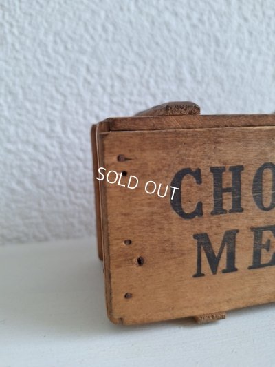 画像12: Chocolat Menierウッドコンテナー