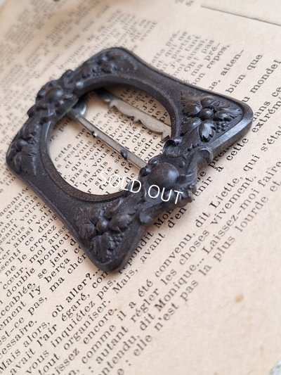 画像5: ナポレオン三世エボナイトバックル