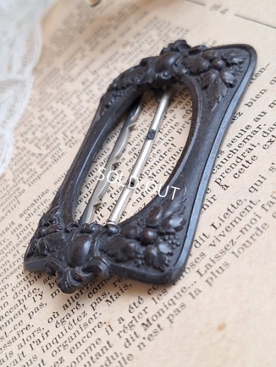 画像6: ナポレオン三世エボナイトバックル