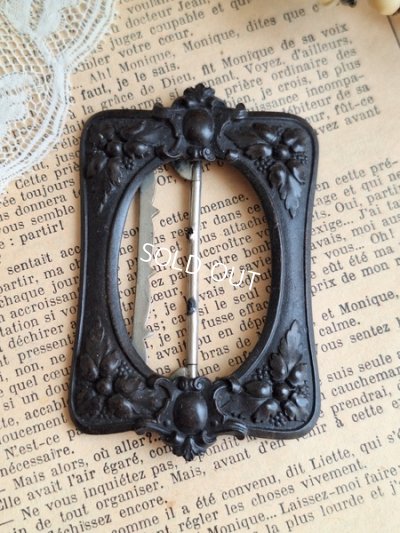 画像7: ナポレオン三世エボナイトバックル