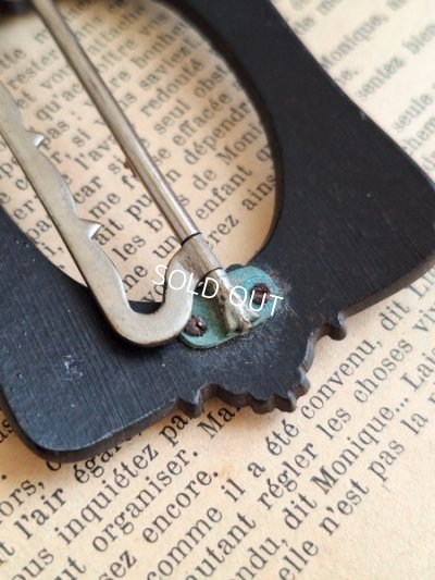 画像9: ナポレオン三世エボナイトバックル