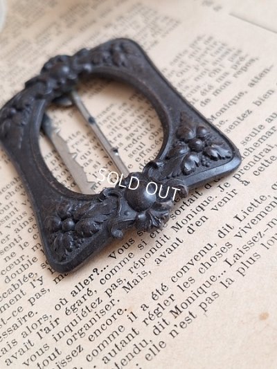 画像11: ナポレオン三世エボナイトバックル