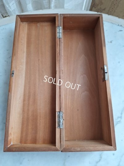 画像12: アンティークツバメ木箱