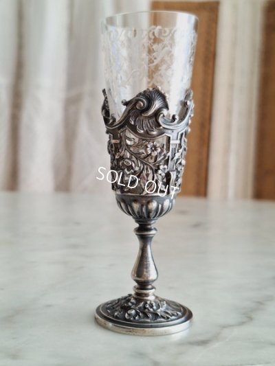 画像8: アンティークシルバーフラワーベース