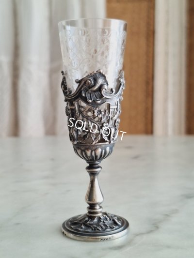 画像7: アンティークシルバーフラワーベース