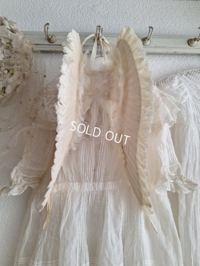 画像25: アンティークチャイルドエンジェルウィング