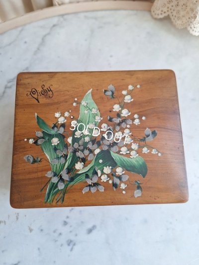 画像7: モシュリンヌクッション付スズラン柄ボックス