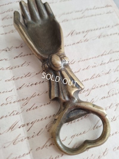 画像10: アンティークハンド形ボトルオープナー