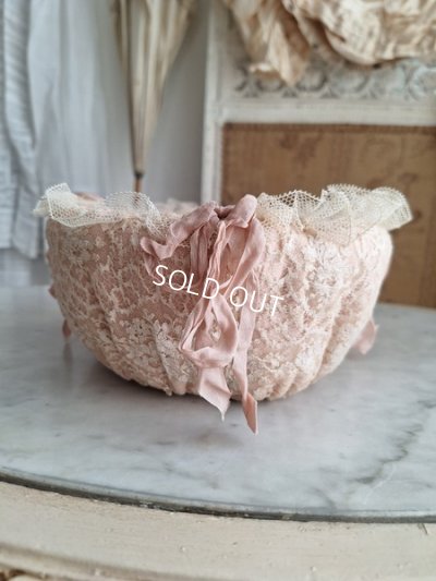 画像13: アンティークレースバスケット