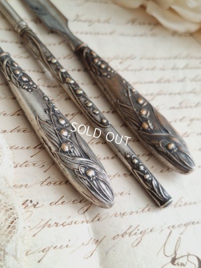 画像3: すずらんレリーフカリグラフィーセット