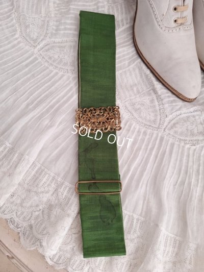 画像6: アンティークバックル付ベルト