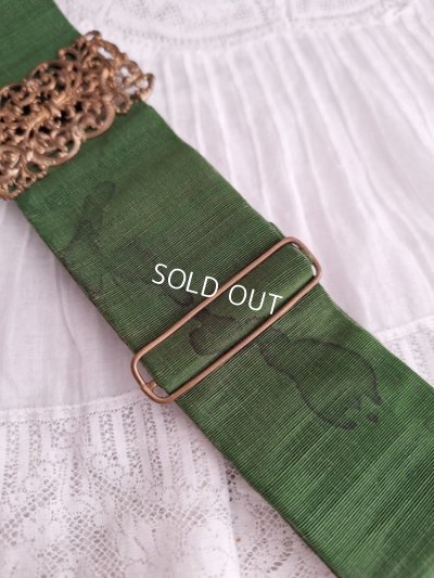 画像4: アンティークバックル付ベルト