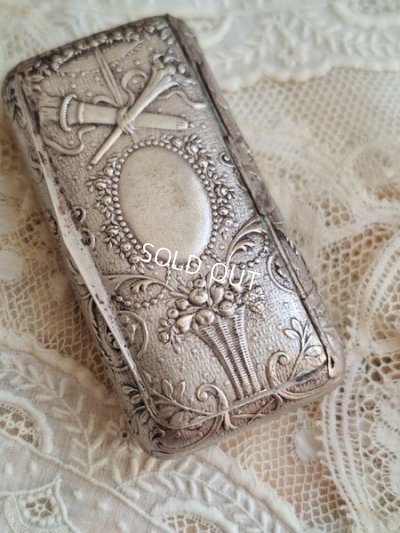 画像2: アンティーク花かご柄ケース