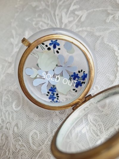 画像5: アンティークガラスパウダージャー