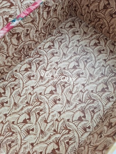 画像12: アンティークマーガレット柄カルトナージュボックス