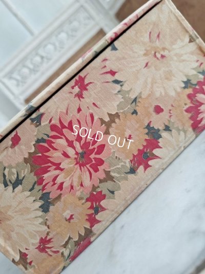 画像3: アンティークマーガレット柄カルトナージュボックス