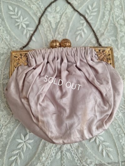 画像11: アンティークがま口バッグ