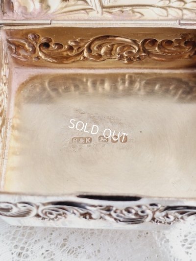 画像11: アンティークシルバー天使ケース