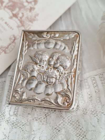 画像7: アンティークシルバー天使ケース