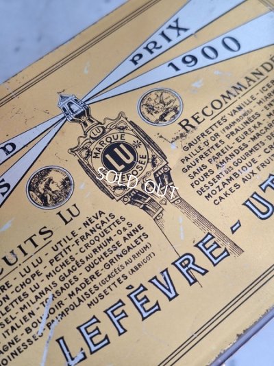 画像13: LUトランク型ビスケット缶