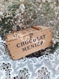 Chocolat Menierウッドコンテナー