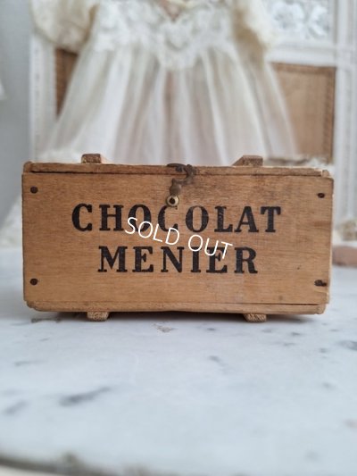 画像2: Chocolat Menierウッドコンテナー
