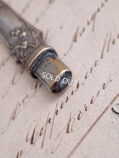 画像6: アンティークすずらんレリーフペンシル