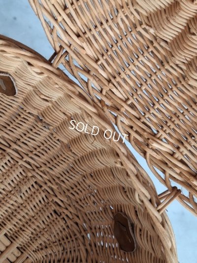 画像10: アンティークダブルハンドバスケット