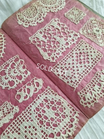 画像8: アンティーククロッシェ編みサンプラー