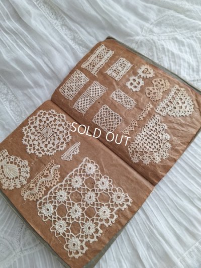 画像2: アンティーククロッシェ編みサンプラー